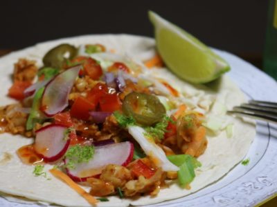Chickpea Tacos with Sweet Chili Sauce and Lime Zest&nbsp; 1