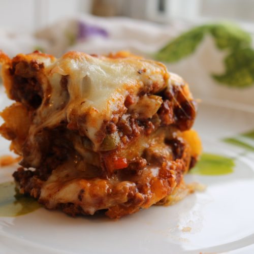 Golden Lasagna: A Twist on Pastel&oacute;n (Sweet Plantain Lasagna) 1